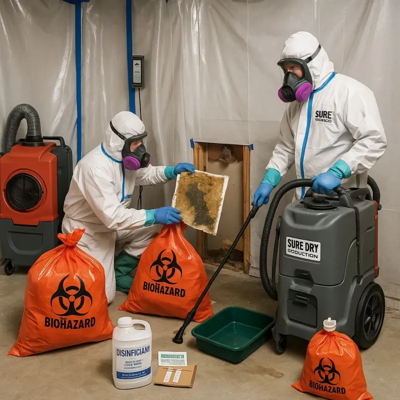 Contaminated Water Handling Protocols process in Coalgate, OK