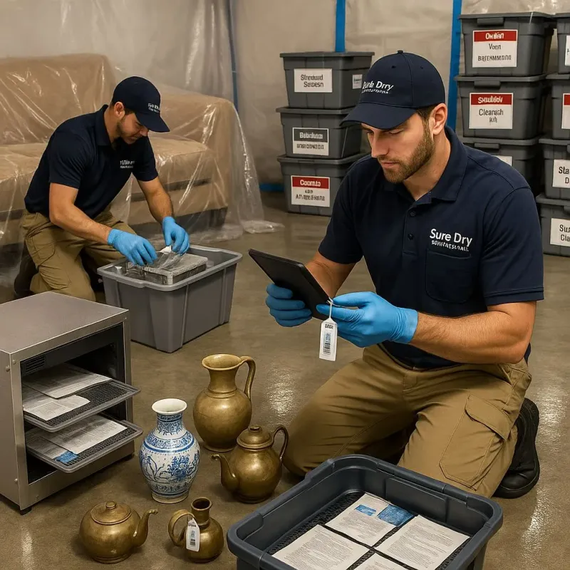 Content Protection and Restoration process in Coalgate, OK
