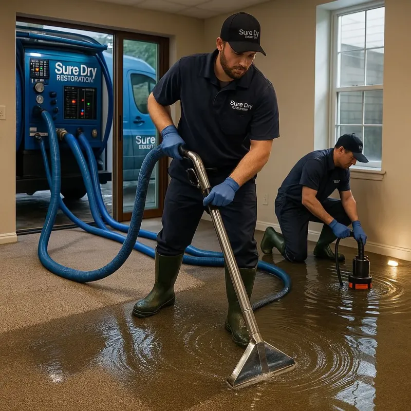 Water Extraction and Removal process in Coalgate, OK